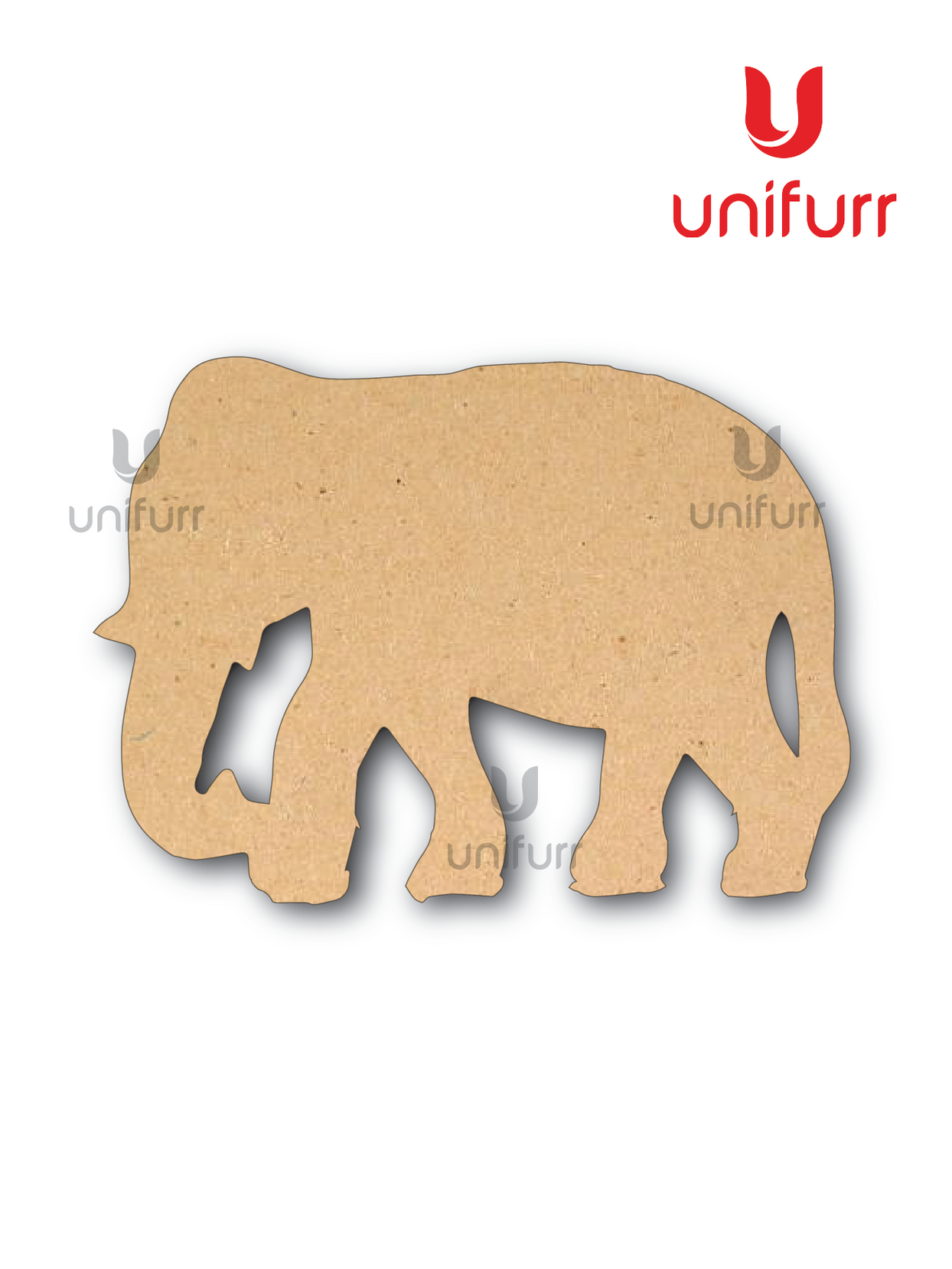 Elephant MDF Cutout 4mm