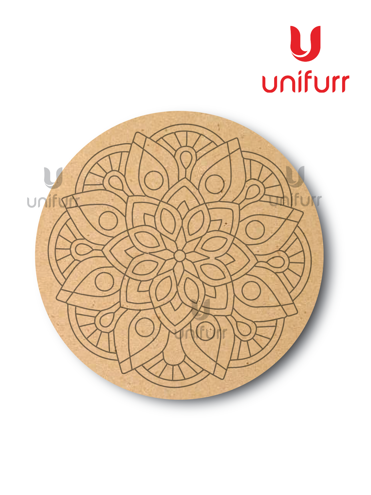 Flower Lipan Pre-marked MDF