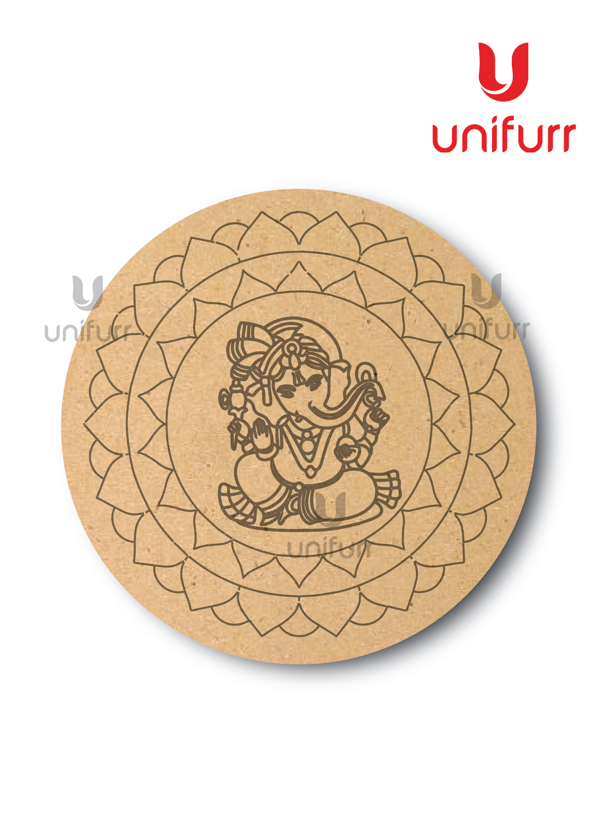 Ganesha 2 Lipan Pre-marked MDF