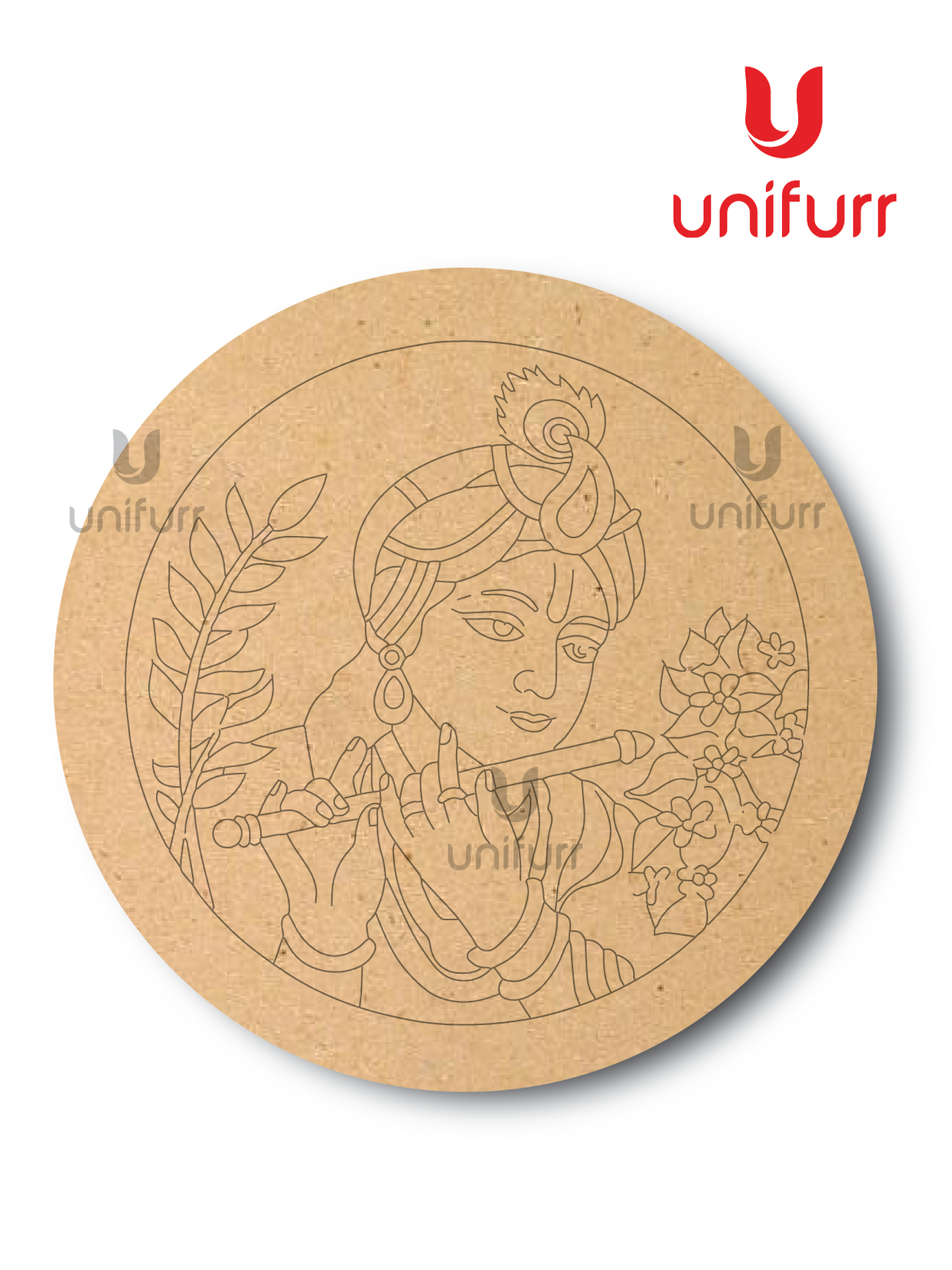 Krishna Design 1 - Pre-marked MDF